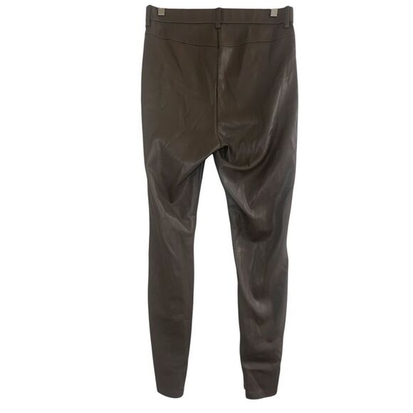 ✨ZARA Faux Leather Legging in Light Brown Sz Large✨ - Picture 9 of 12
